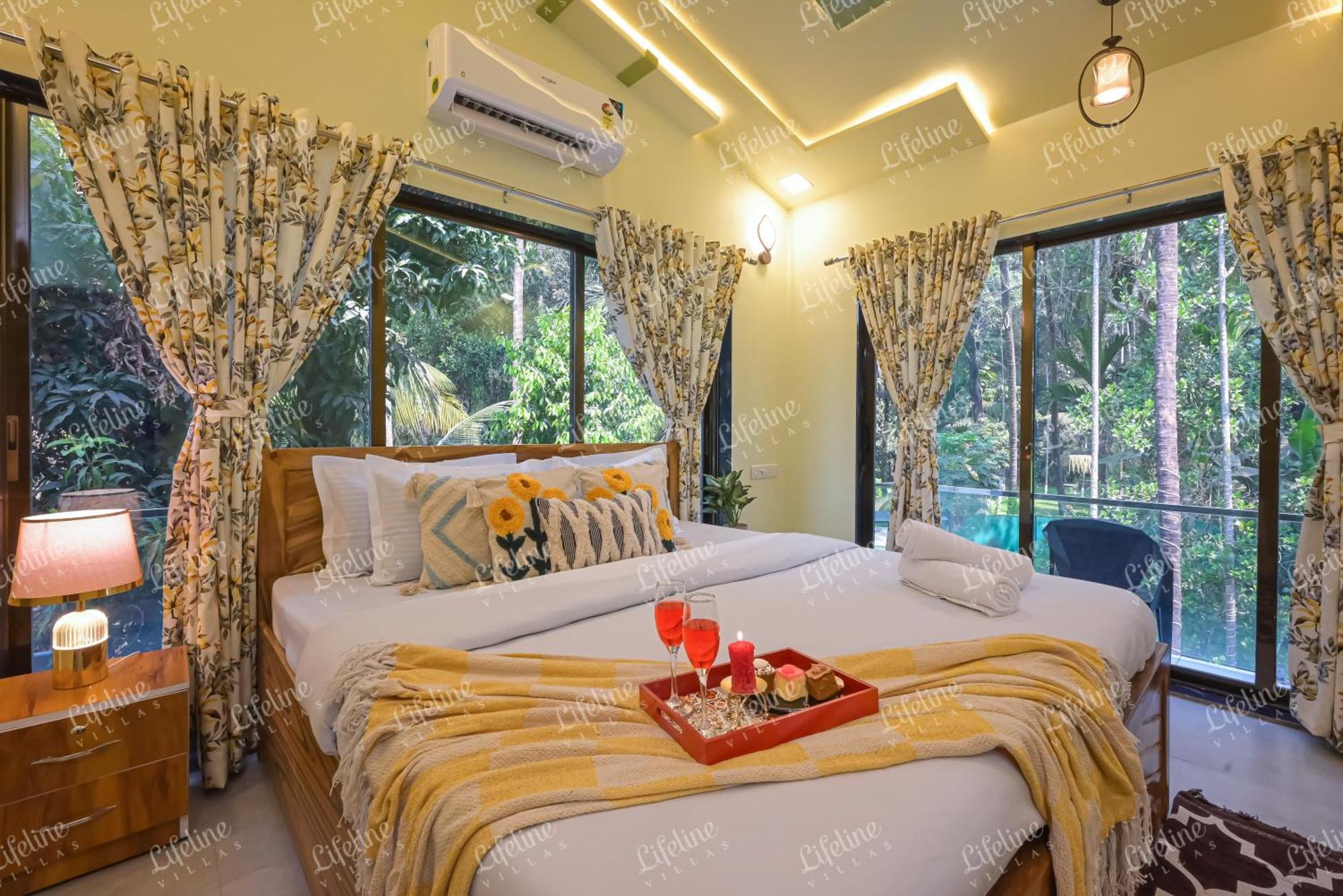 Seas The Day Luxurious 5Bhk Villa 2Min From Awas Beach With Huge Private Pool Alibag Exterior photo