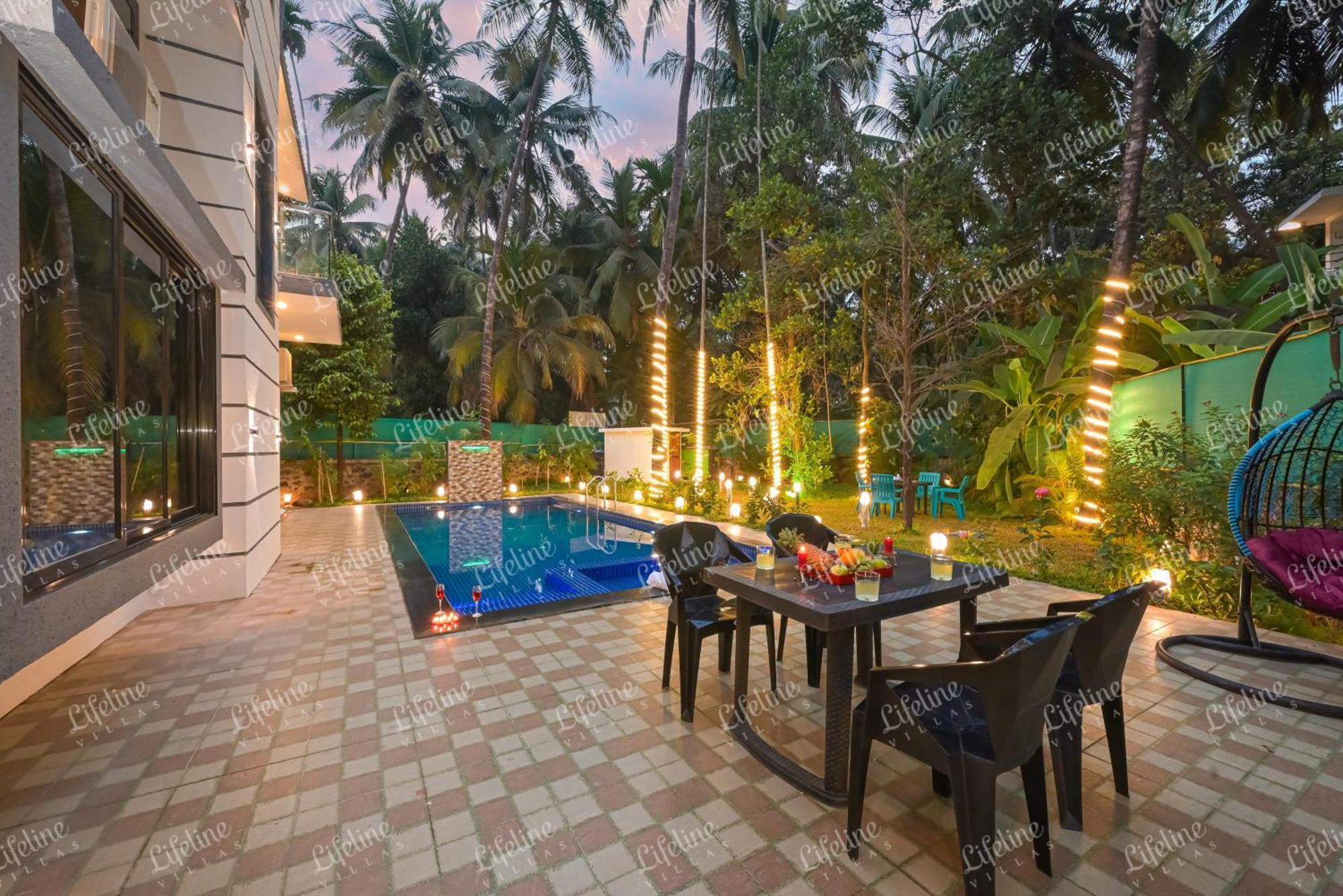 Seas The Day Luxurious 5Bhk Villa 2Min From Awas Beach With Huge Private Pool Alibag Exterior photo