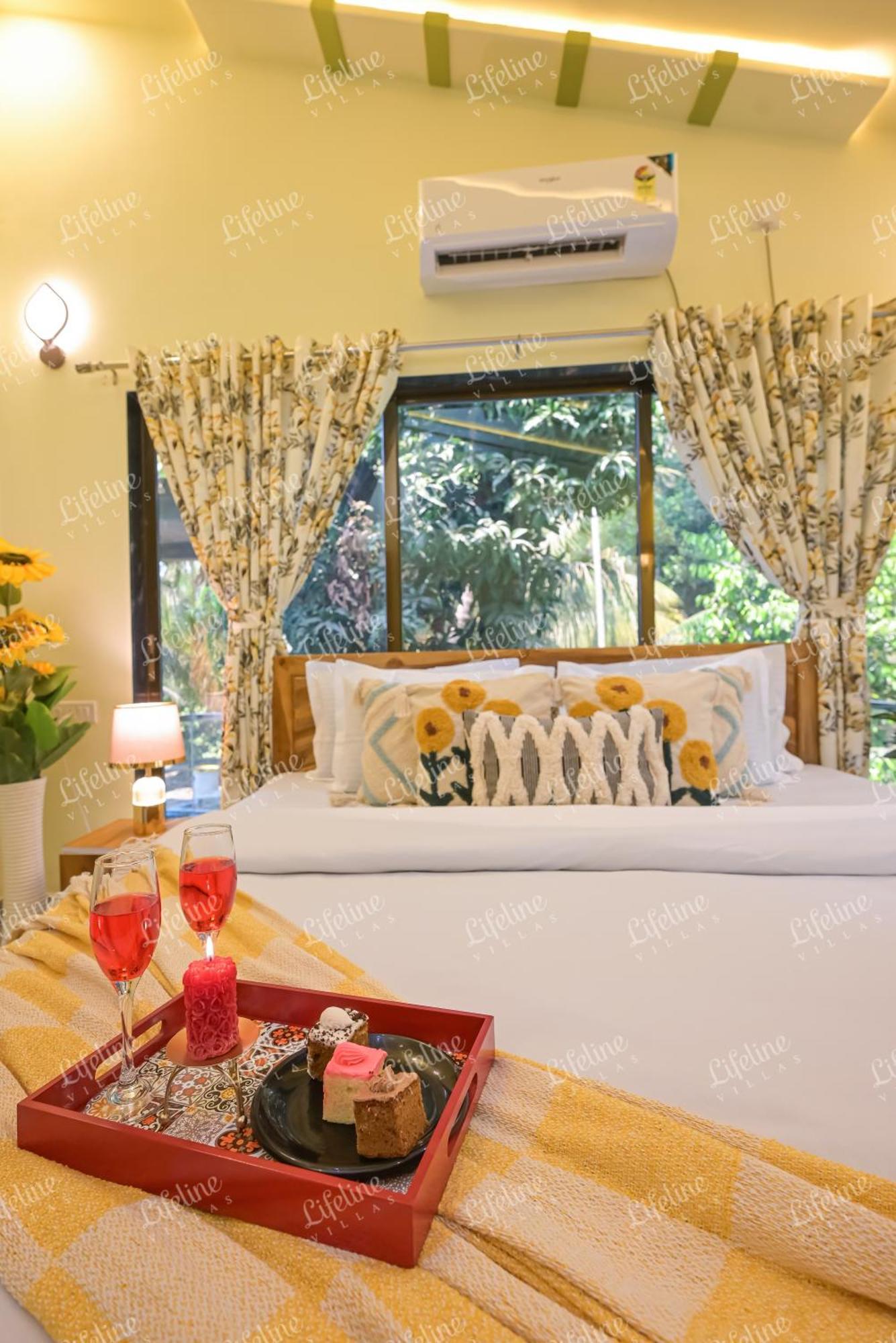 Seas The Day Luxurious 5Bhk Villa 2Min From Awas Beach With Huge Private Pool Alibag Exterior photo